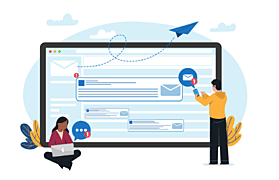 Zoho SalesInbox dashboard helping sales teams prioritize emails, track conversations, and close deals efficiently